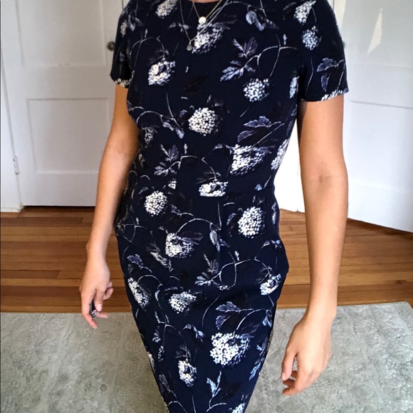 Club Monaco Floral Print Dress - Picture 2 of 4